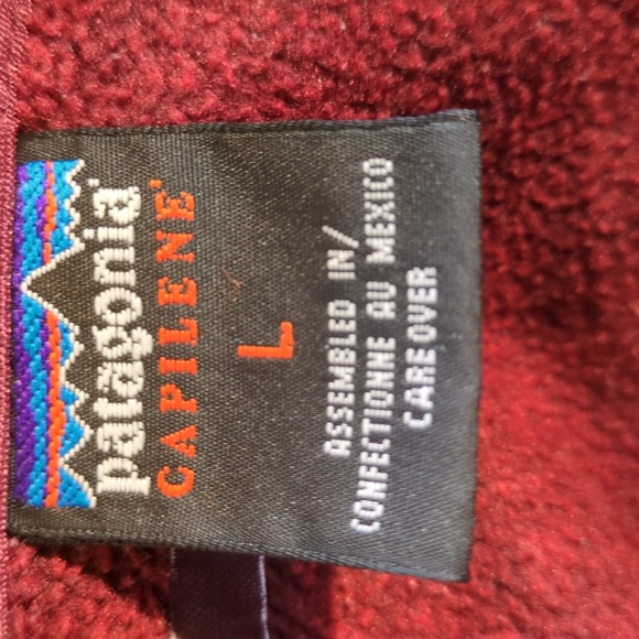 Patagonia 1/4 zip capilene pullover base layer - Picture 5 of 5
